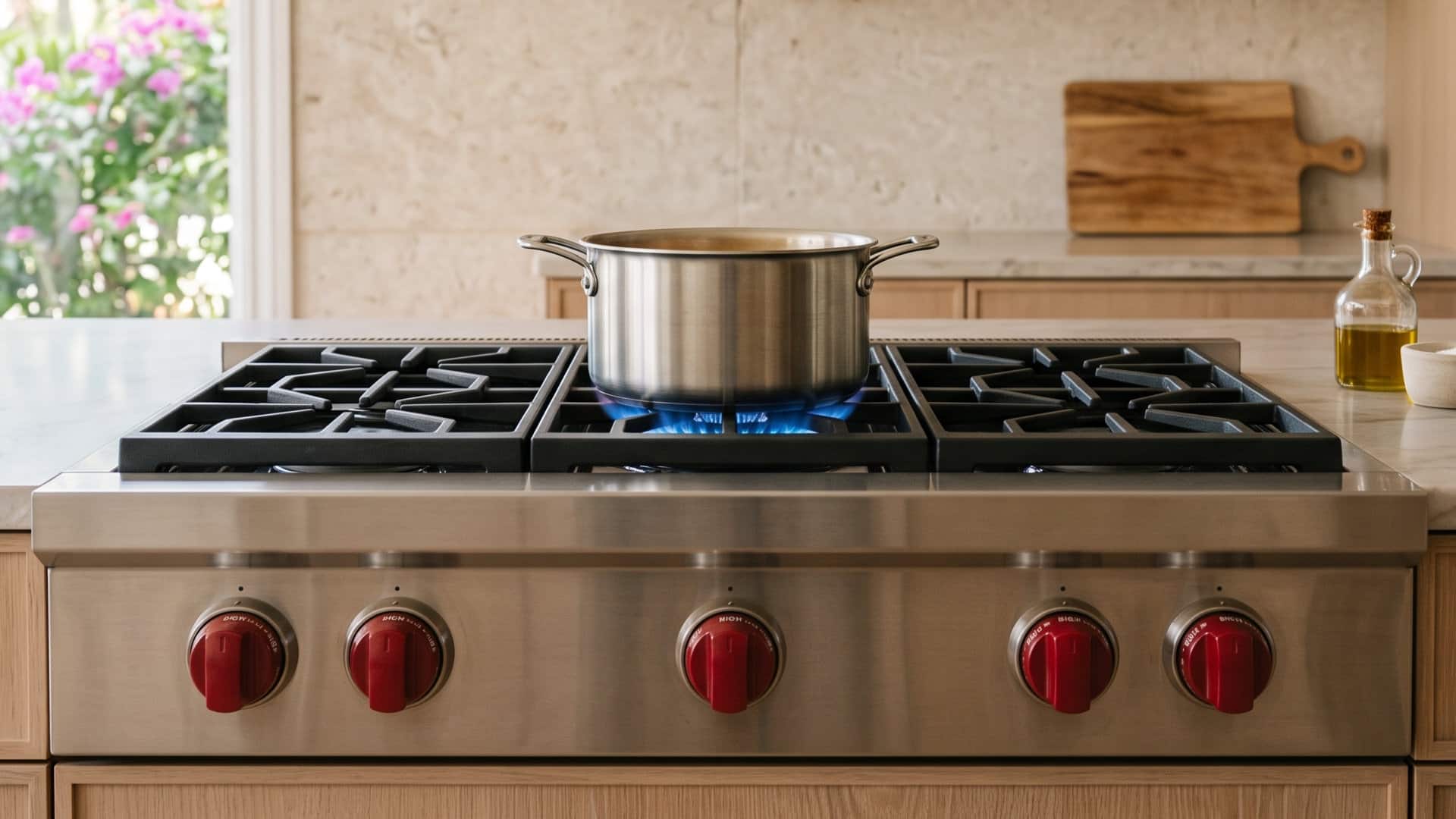 Featured image for “Wolf Gas Cooktop Burner Won’t Light or Keeps Clicking (Model CG365P/S): Causes and Fixes”